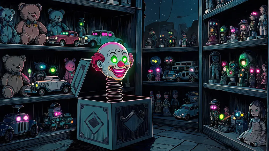 Glowing Jack In The Box