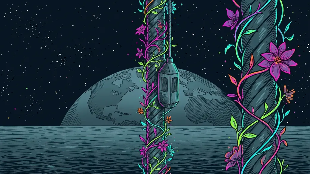 Overgrown Space Elevator
