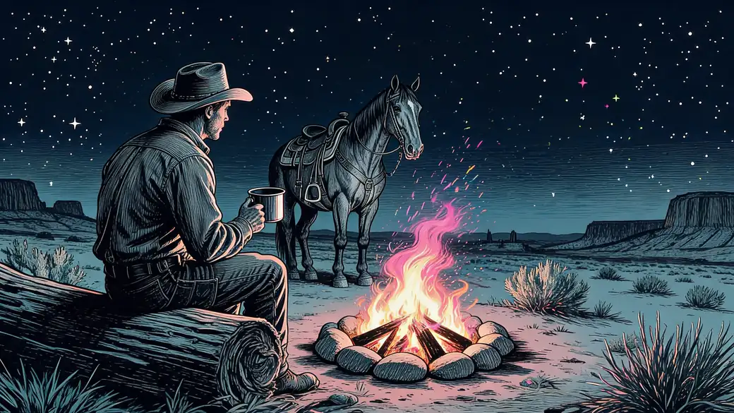 Cowboy Coffee by the Campfire